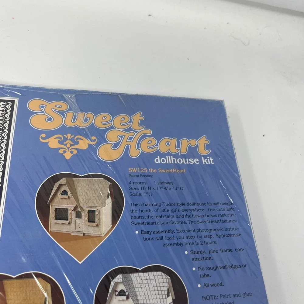 SWEETHEART DOLLHOUSE KIT SW125 By Dura-Craft - VINTAGE - NEW